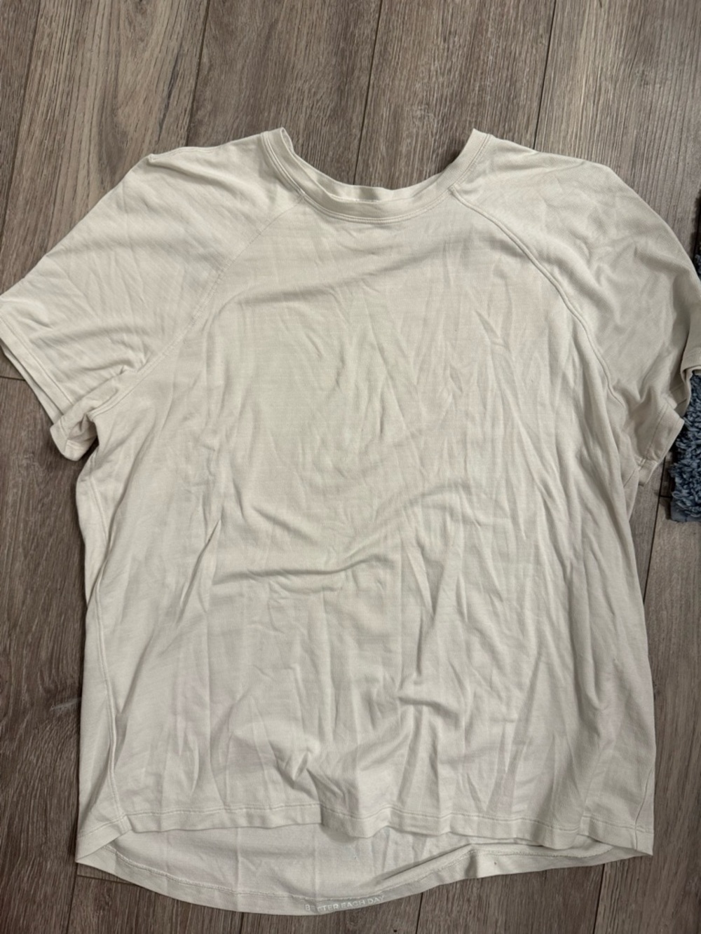 lululemon athletica Short Sleeve Crew Tee in Off-White